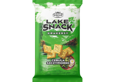 Lake Snack – Krakersy szczypiorkowo-cebulowe 110 g